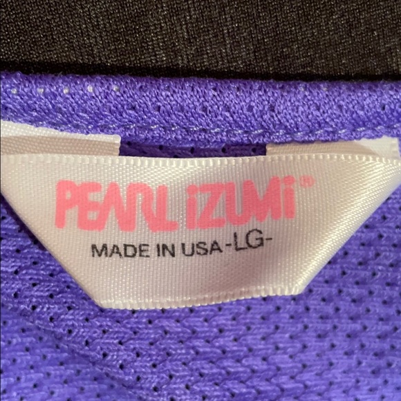 Pearl Izumi Blue Sleeveless Tank Top, Size Large - Picture 4 of 5